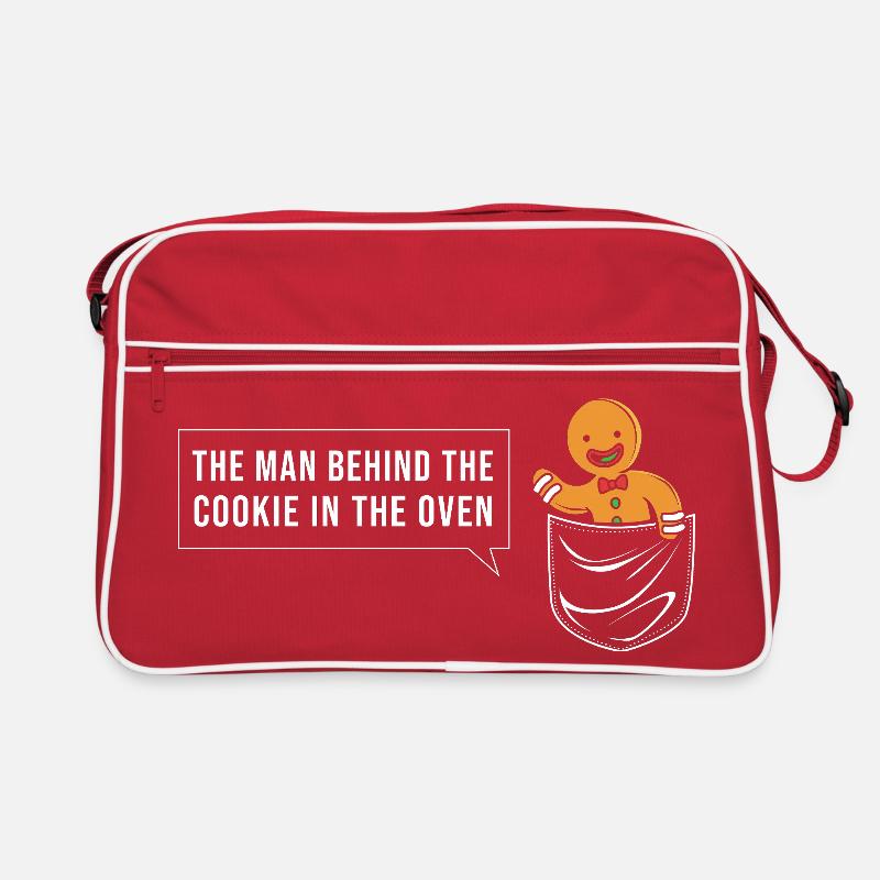 Werdender Papa werdende Väter Retro Tasche