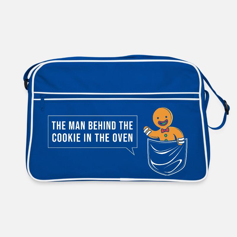 Werdender Papa werdende Väter Retro Tasche