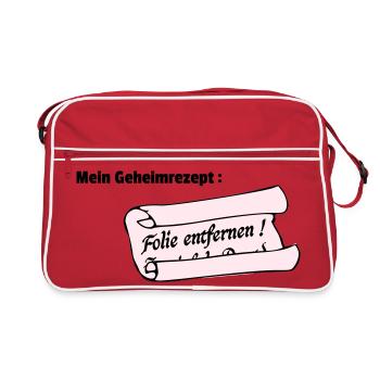 Secret - Sac Retro - rouge/blanc - Devant
