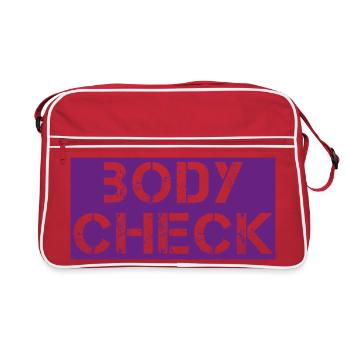 Body check - Retro Bag - red/white - Front