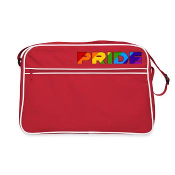 Fierté 2 - Sac Retro - rouge/blanc - Devant