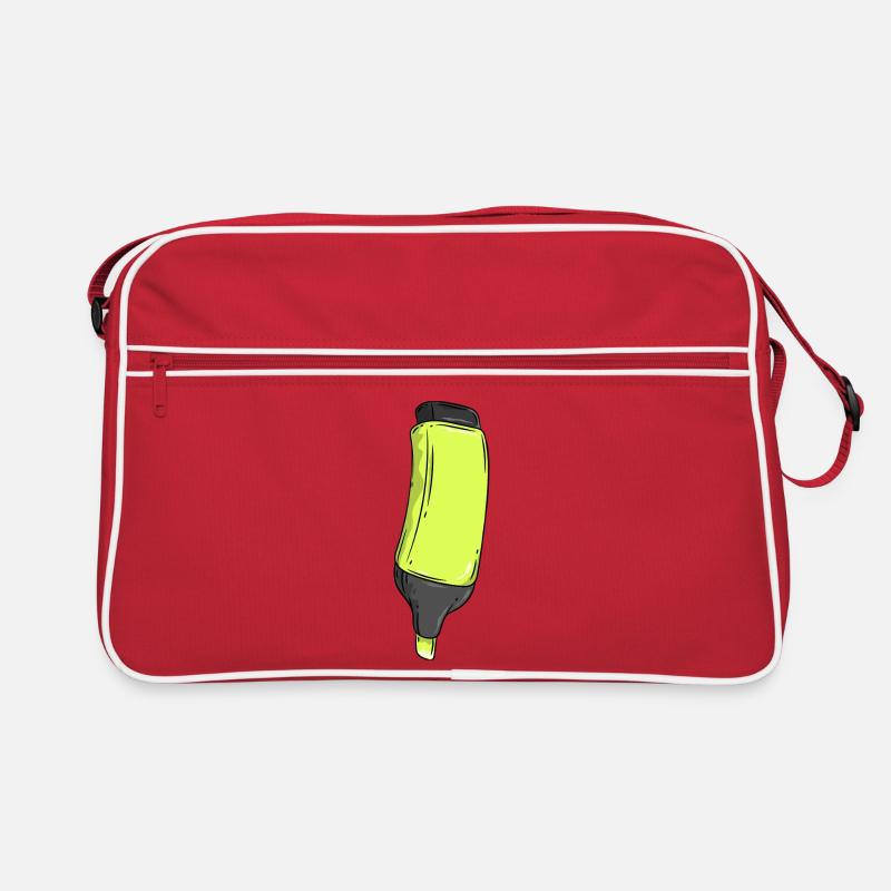 Highlighter Illustration Retro Bag