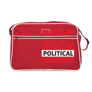 Politics - Retro Bag - red/white - Front