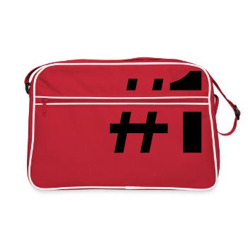 #1 - Retro Bag - red/white - Front