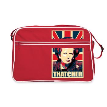 Margaret Thatcher Affiche de propagande Pop - Sac Retro - rouge/blanc - Devant