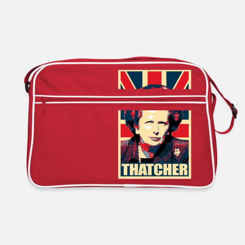 Margaret Thatcher Propaganda Poster Pop Retro Bag