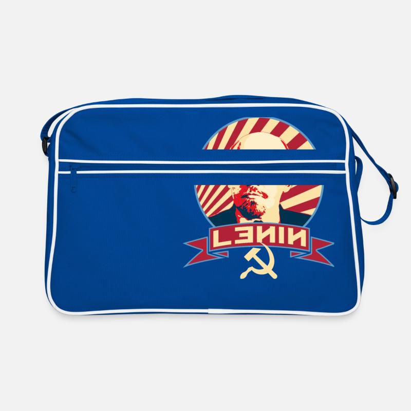 Lenin Commnusim Propaganda Retro Tasche