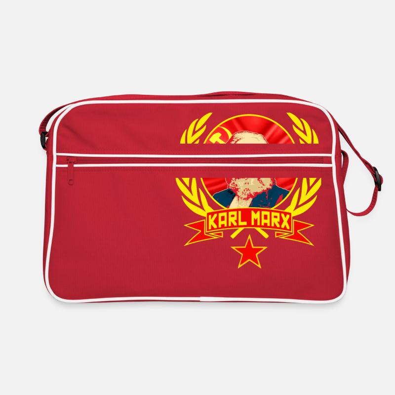 Karl Marx Communism Propaganda Retro Bag