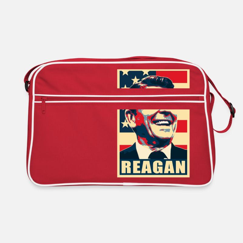 Ronald Reagan Propaganda Pop Art Retro Bag