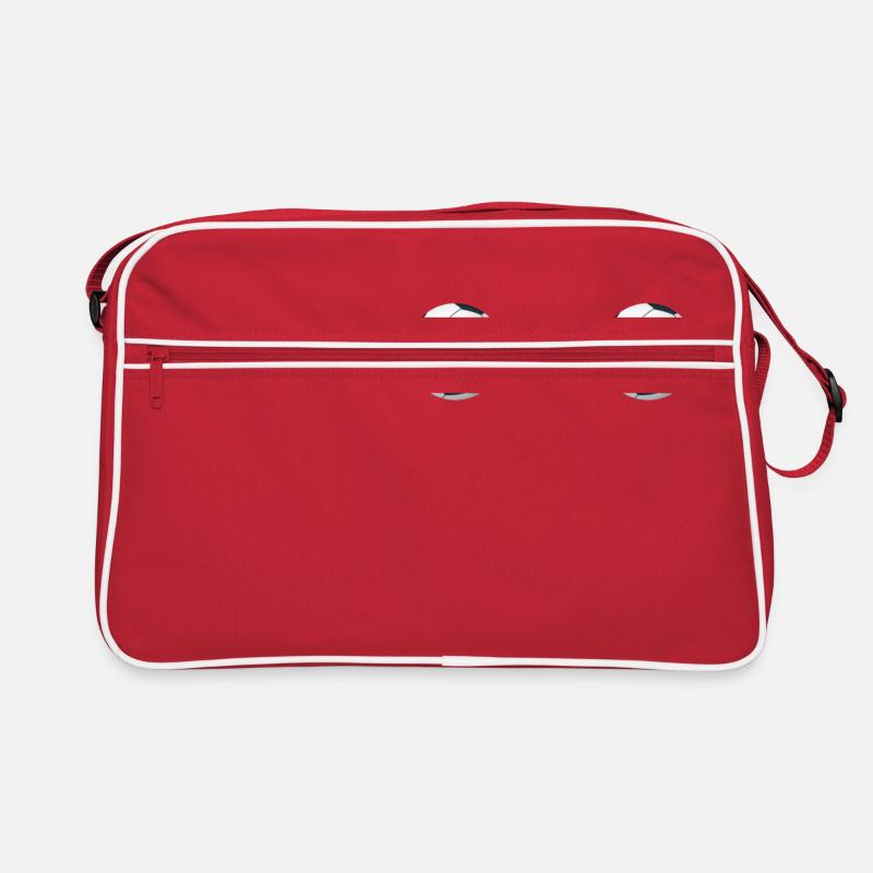Fußball Brust Titten Brüste Retro Tasche