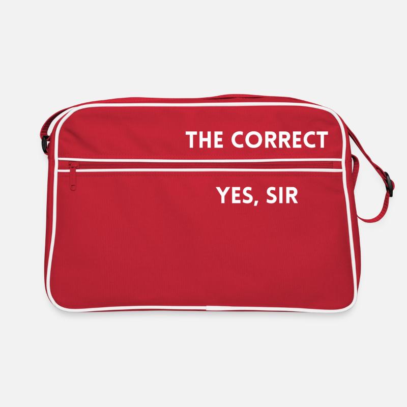 The Correct Answer Is Yes, Sir Retro Bag