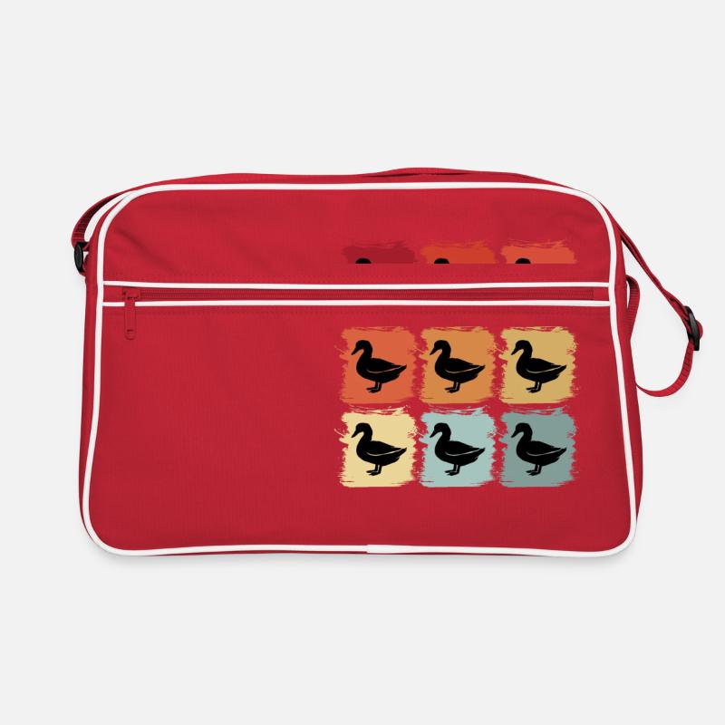 Retro Pop Art Duck Goose Gift Idea Retro Bag