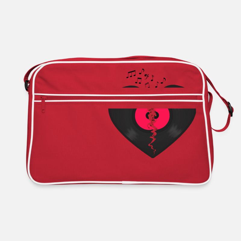 Corazón de disco de Vinilo LPMouches Anmerkungen Sac Retro