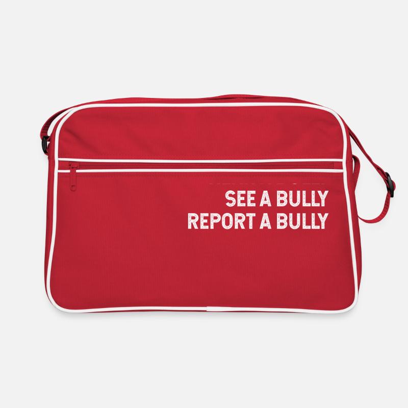 Entendre un intimidateur voir un rapport d’intimidation un tyran Sac Retro