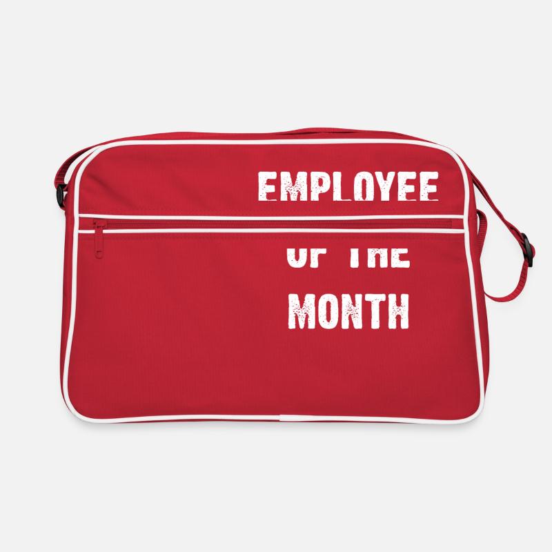 Mitarbeiter des Monats Retro Tasche