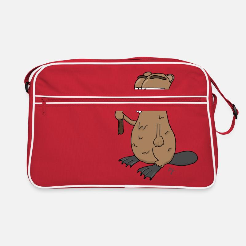 Mr. Beaver Retro Tasche