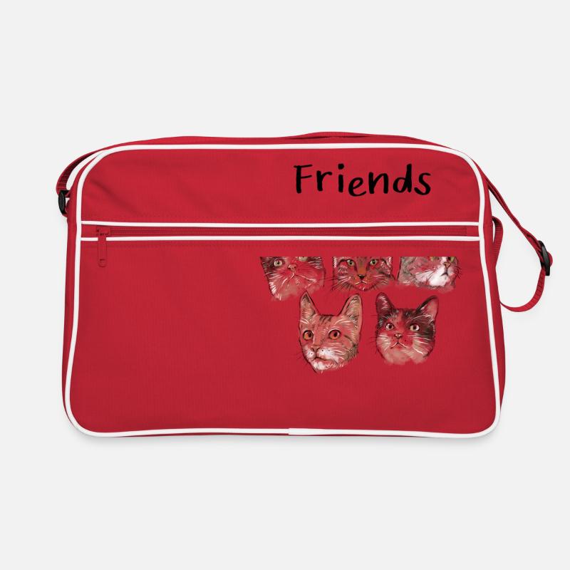 Amis chat Sac Retro