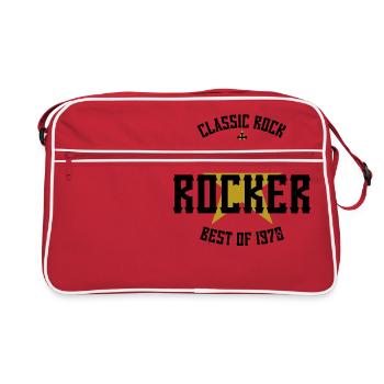 ROCKER STAR BEST OF 1970 - Retro Bag - red/white - Front
