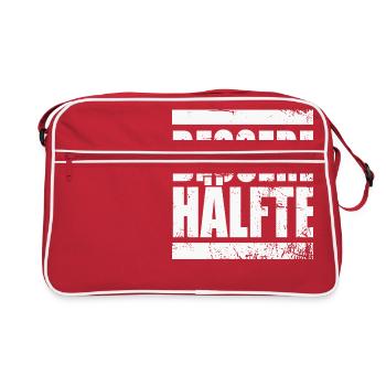 Better Half - Retro Bag - red/white - Front