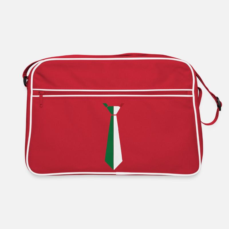 Italy Tie – Flag Design Retro Bag