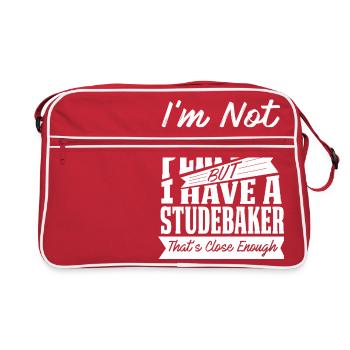 PARFAIT AVEC STUDEBAKER W - Sac Retro - rouge/blanc - Devant