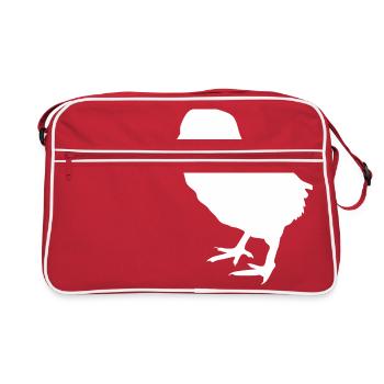 chick - Retro Bag - red/white - Front