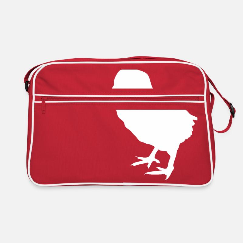chick - Retro Bag - red/white