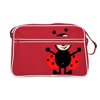 ladybug - Retro Bag - red/white - Front