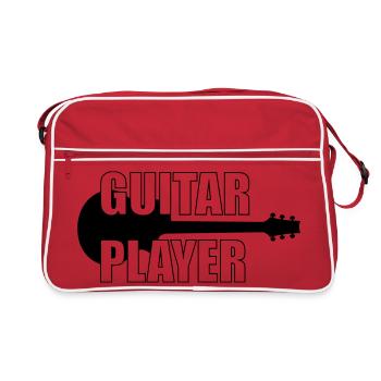 Guitar Player ! - Sac Retro - rouge/blanc - Devant