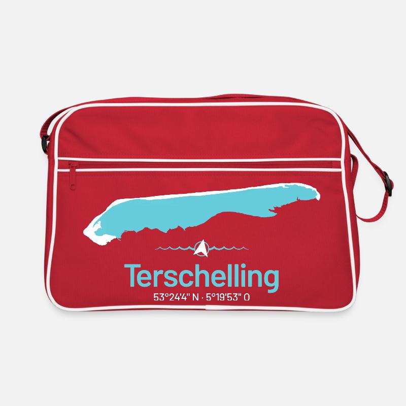 Terschelling | Carte de conception Sac Retro