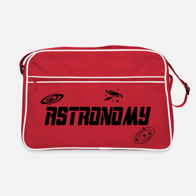 Astronomy - Retro Bag - red/white