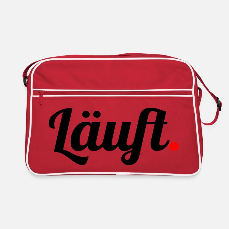 Läuft Retro Tasche