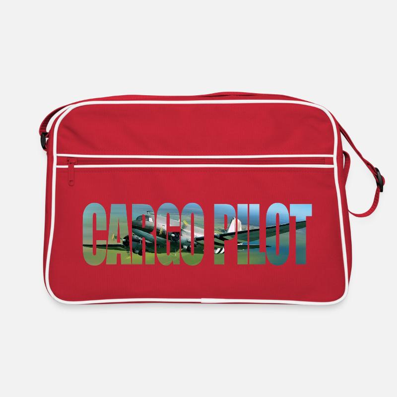 Cargo pilot DC-3 Retro Tasche