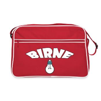 Poire - Sac Retro - rouge/blanc - Devant