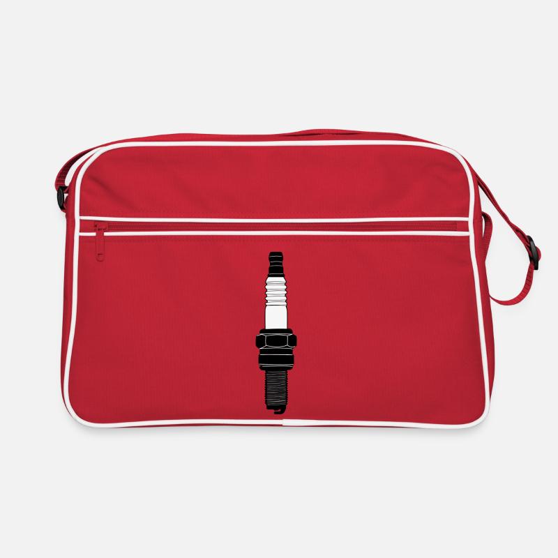 Spark plug filled Retro Bag