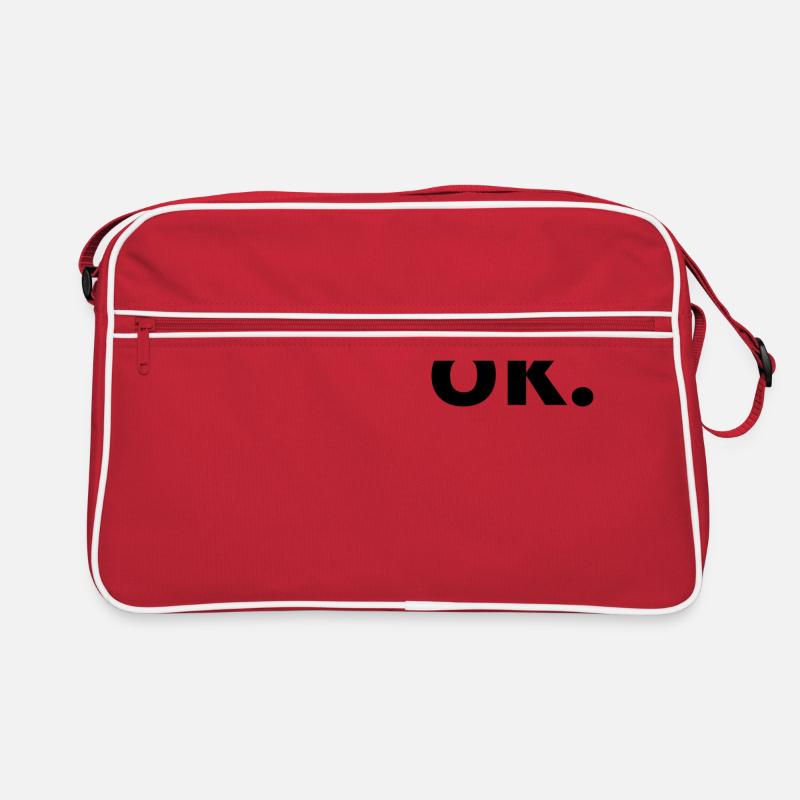 C’est bon. Design drôle pour les amis arrogants - Sac Retro - rouge/blanc