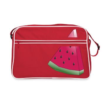 melon - Retro Bag - red/white - Front