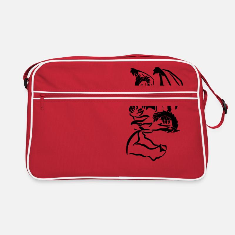 Drache Retro Tasche