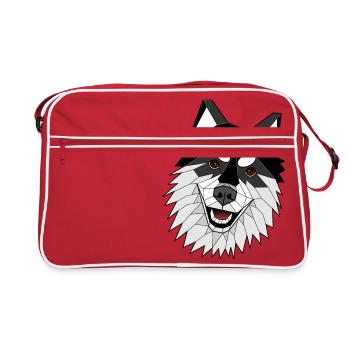 Lapinkoira - Sac Retro - rouge/blanc - Devant