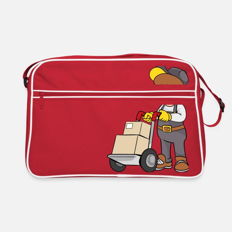 Lieferant Retro Tasche