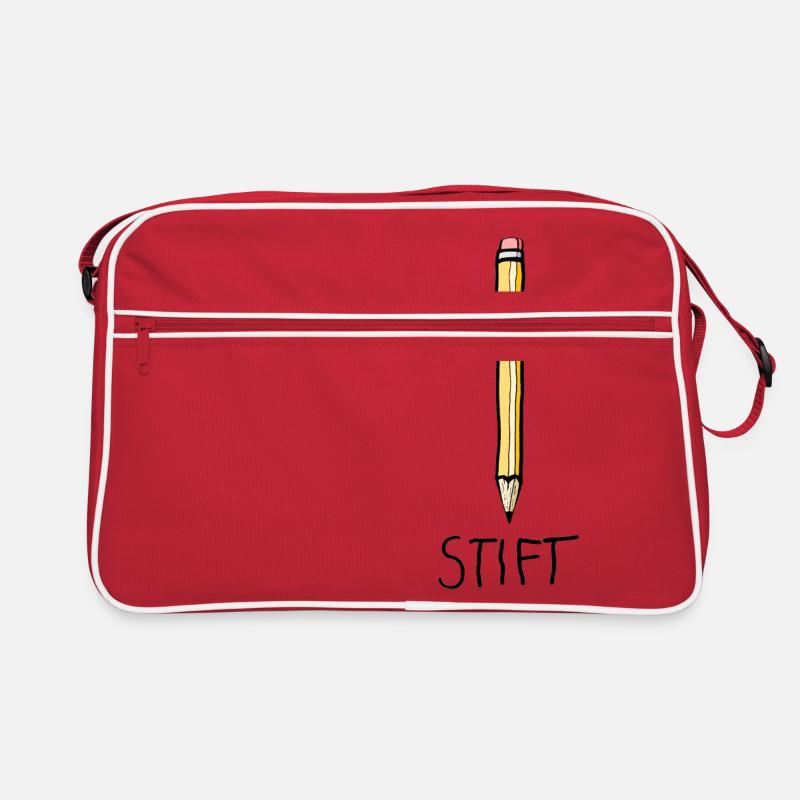 Stift - Azubi in der Lehre Retro Tasche