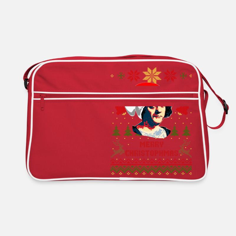 Joyeux Noël Christophmas Christophe Colomb Sac Retro
