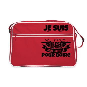 Futur Marié - Sac Retro - rouge/blanc - Devant