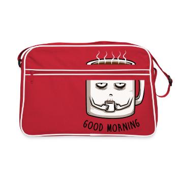 Good morning - Sac Retro - rouge/blanc - Devant