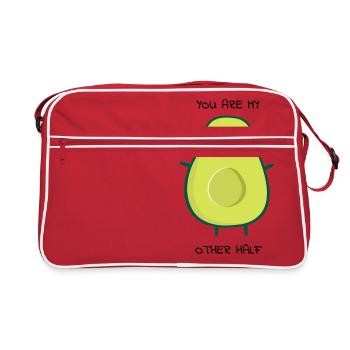 Partenaire Chemise Avocat Partie 2 - Sac Retro - rouge/blanc - Devant