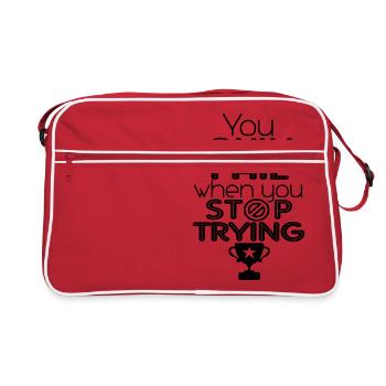 motivation - Retro Bag - red/white - Front