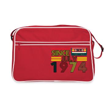Vintage 1974 - Retro Bag - red/white - Front