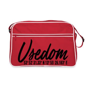 Chemise de l’île d’Usedom - Sac Retro - rouge/blanc - Devant