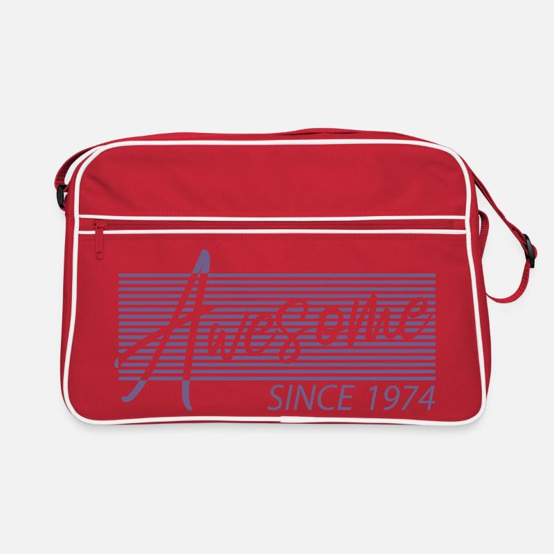 Awesome since 1974 50th Birthday Retro Retro Bag