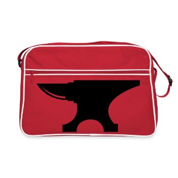 Anvil - Retro Bag - red/white - Front